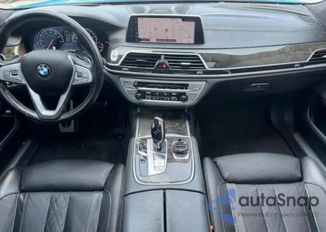 2017 BMW 750 I z USA, uszkodzony, nr VIN WBA7F0C34HGM22159